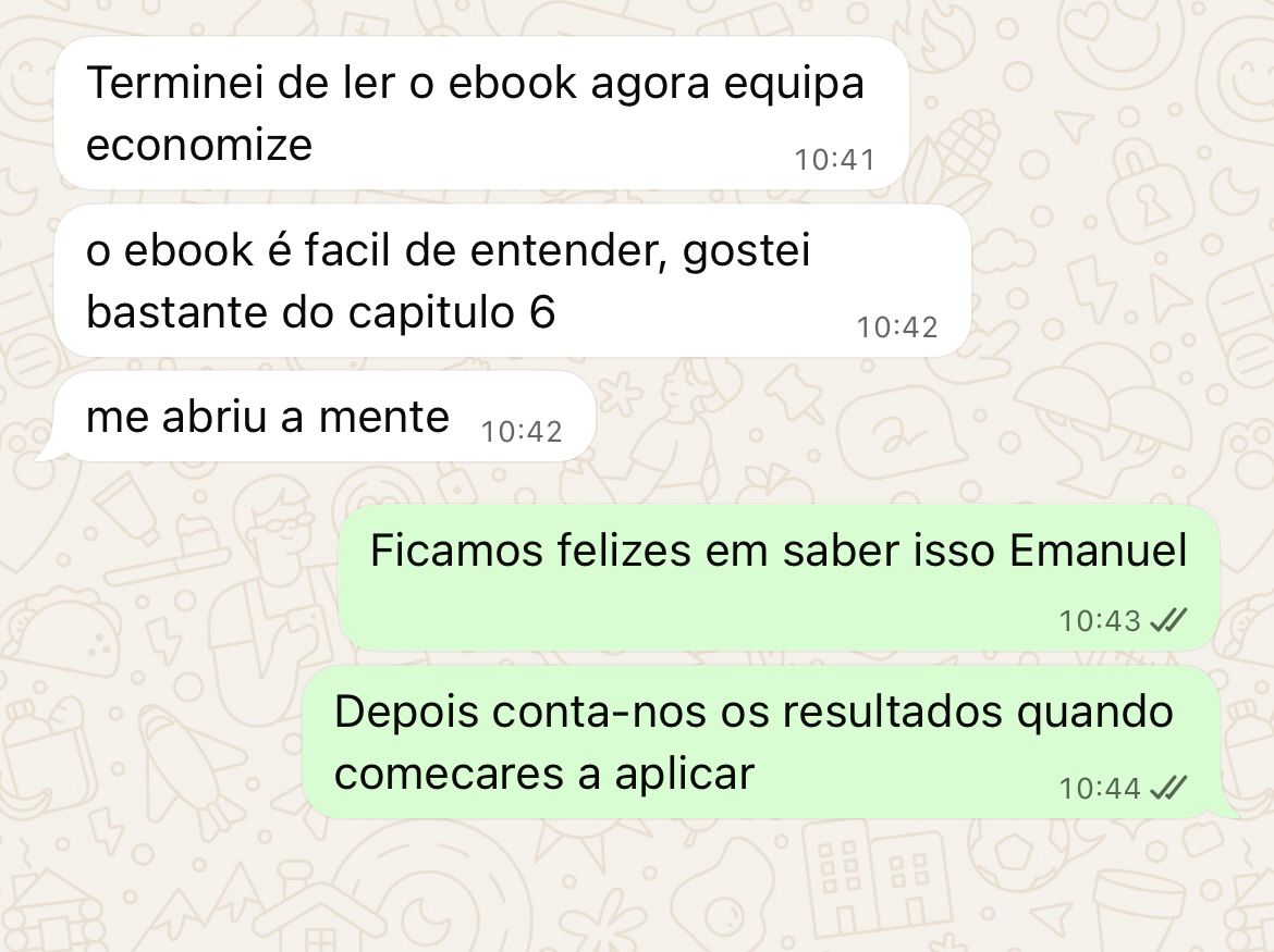Depoimento real de cliente